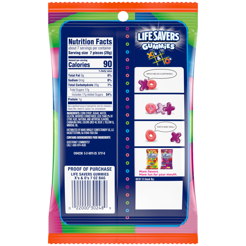 Life Savers Life Savers Gummies X's & O's — product image