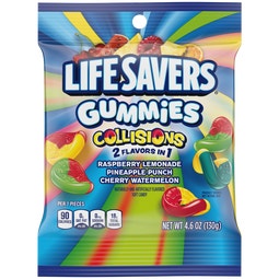 LIFE SAVERS Gummies Collisions Candy Small Peg Bag, 4.6 oz image