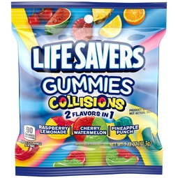 LIFE SAVERS Collisions Gummy Candy Pack, 3.22 oz image