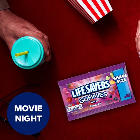 LIFE SAVERS Wild Berries Gummies Share Size Bag, 4.2 oz