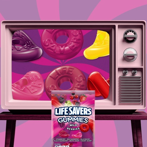 LIFE SAVERS  Wild Berries Gummies Bag, 7 oz
