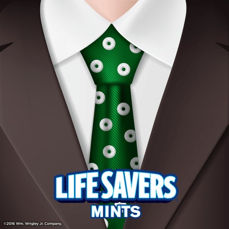 LIFE SAVERS Pep-O-Mint Sugar Free Mints Bag, 2.75 oz