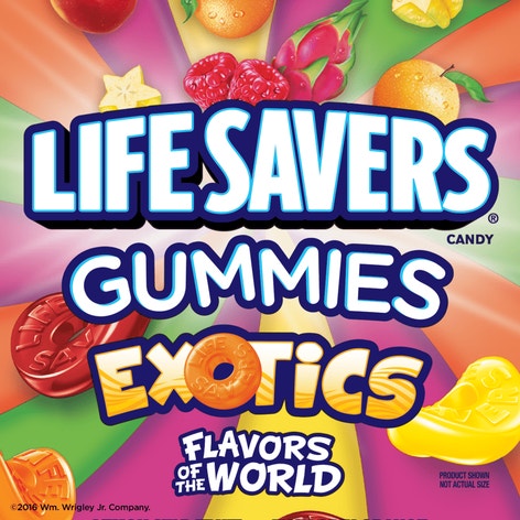 LIFE SAVERS Exotics Gummies, 7 oz