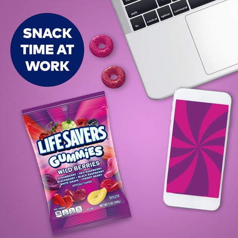 LIFE SAVERS  Wild Berries Gummies Bag, 7 oz