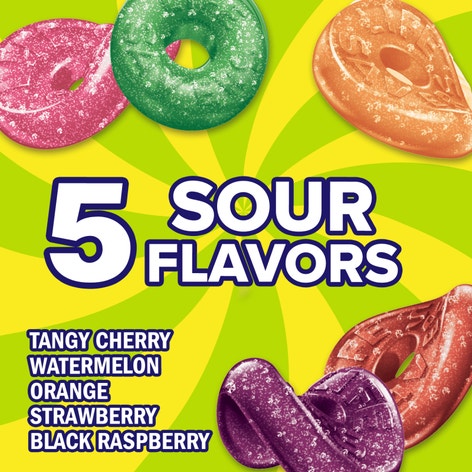LIFE SAVERS Sours Gummies Candy Bag, 7 oz