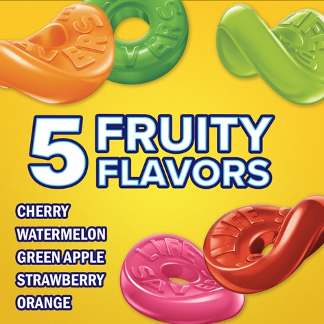 LIFE SAVERS Five Flavor Fruity Gummy Candy Pack, 3.22 oz