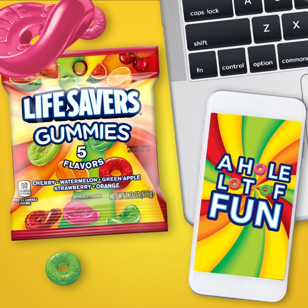 LIFE SAVERS Five Flavor Fruity Gummy Candy Pack, 3.22 oz