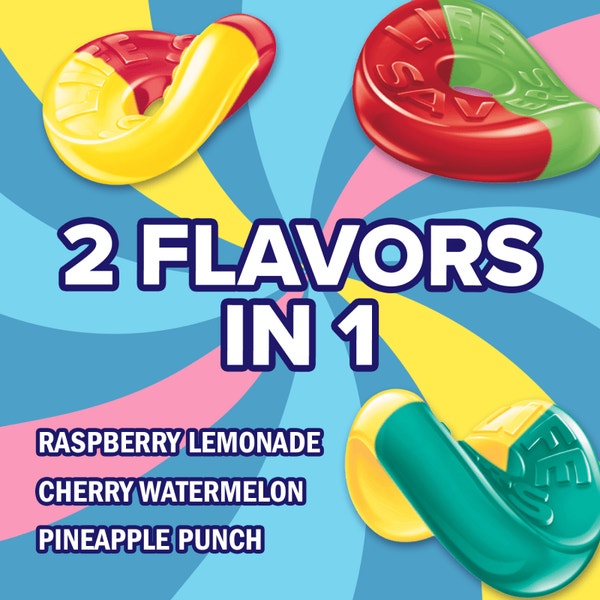 LIFE SAVERS Gummies Collisions Candy Small Peg Bag, 4.6 oz