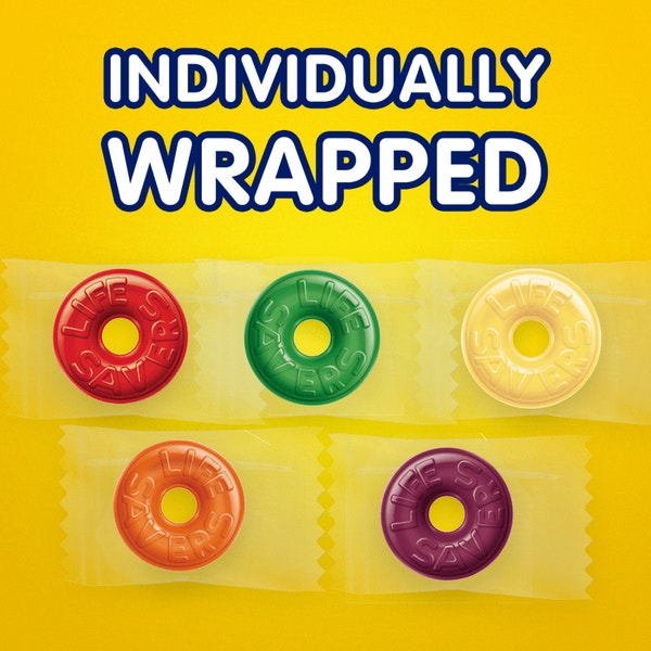 LIFE SAVERS Hard Candy 5 Flavors, 50-Ounce Party Size Bag