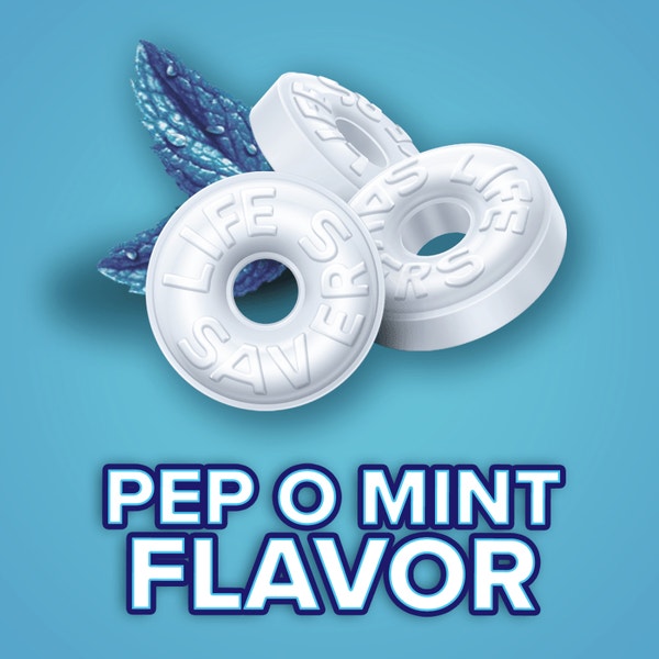 LIFE SAVERS Pep-O-Mint Mints Single Roll, 0.84 oz