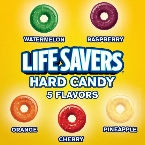 LIFE SAVERS Hard Candy 5 Flavors, 50-Ounce Party Size Bag