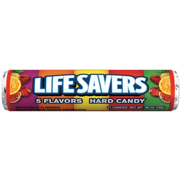 LIFE SAVERS Five Flavors Hard Candy, 1.14 Ounce (Pack of 20)