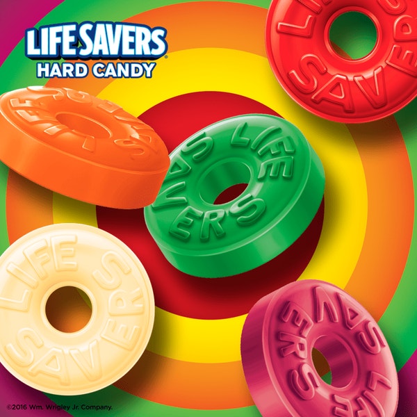 LIFE SAVERS 5 Flavors Hard Candy Bag, 6.25 oz