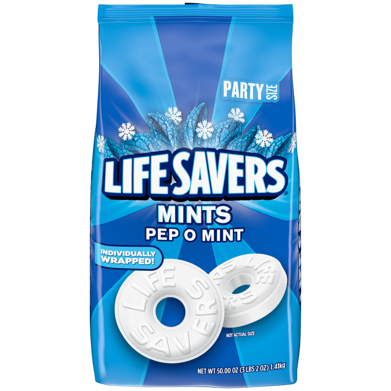LIFE SAVERS PepOMint Sugar Free Mints Bag, 2.75 oz Life Savers