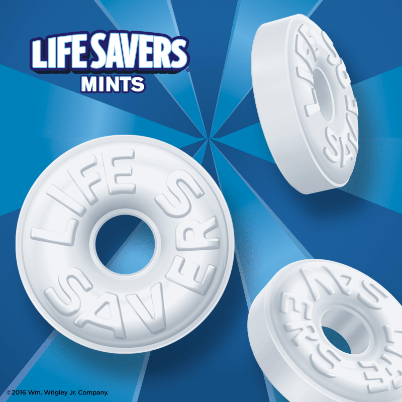 LIFE SAVERS PepOMint Mints Bag, 6.25 oz Life Savers