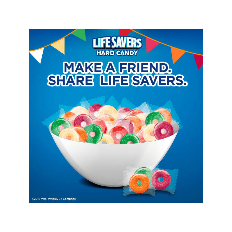 LIFE SAVERS 5 Flavors Hard Candy Bag, 6.25 oz Life Savers
